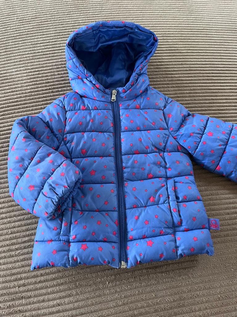 Jas mt 86 sterren winterjas, Ophalen of Verzenden, Zo goed als nieuw, Meisje, Jasje