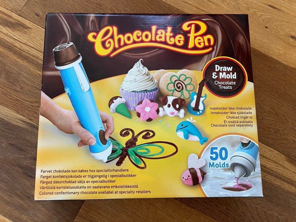 Chocolate Pen - Maak je eigen chocolade creaties!, Ophalen of Verzenden, Zo goed als nieuw, Jongen of Meisje