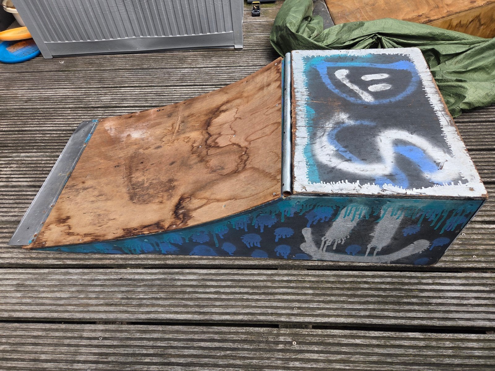 Skateboard ramp / schans, Ophalen, Gebruikt, Overige typen