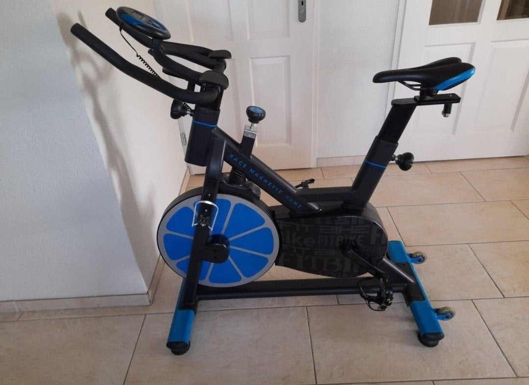 FitBike Race Magnetic Home Spinningfiets magnetisch magnetic, Sport en Fitness, Ophalen, Spinningfiets, Zo goed als nieuw, Metaal