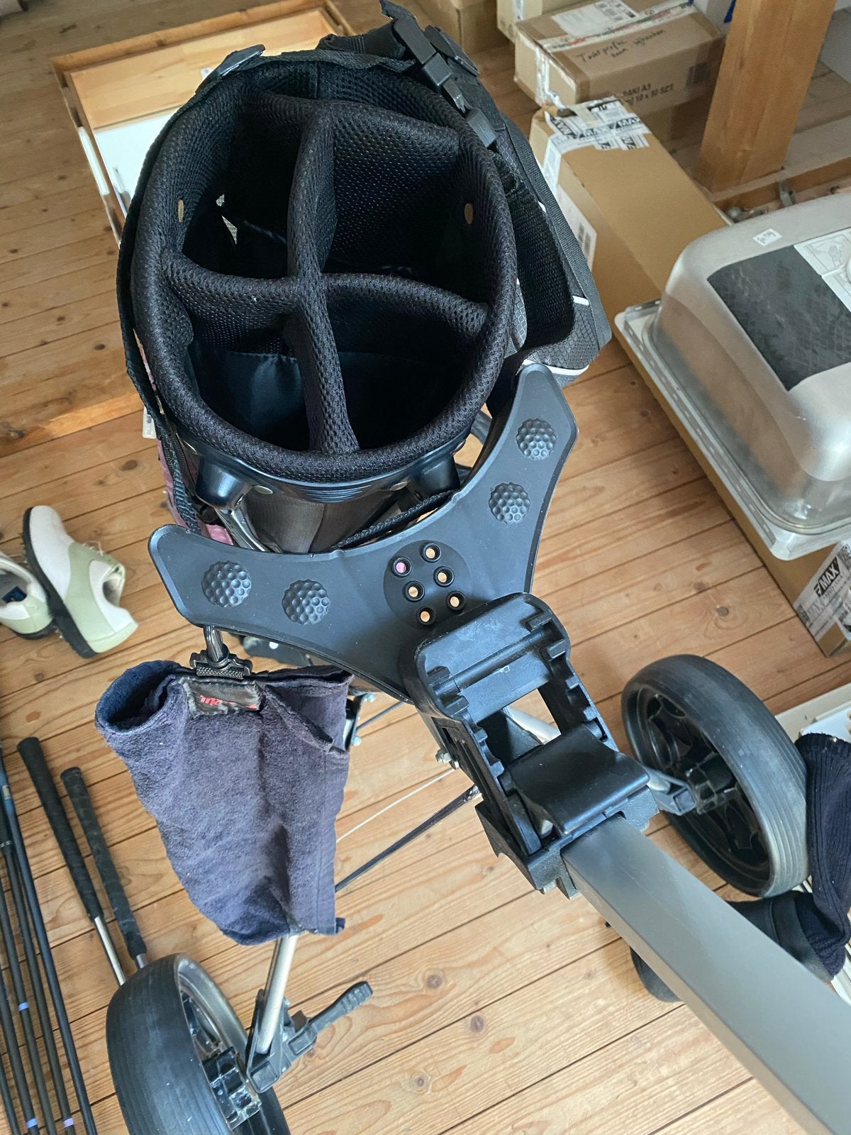 Foto 18 van Complete Golfset met Golftas, Trolley en Schoenen