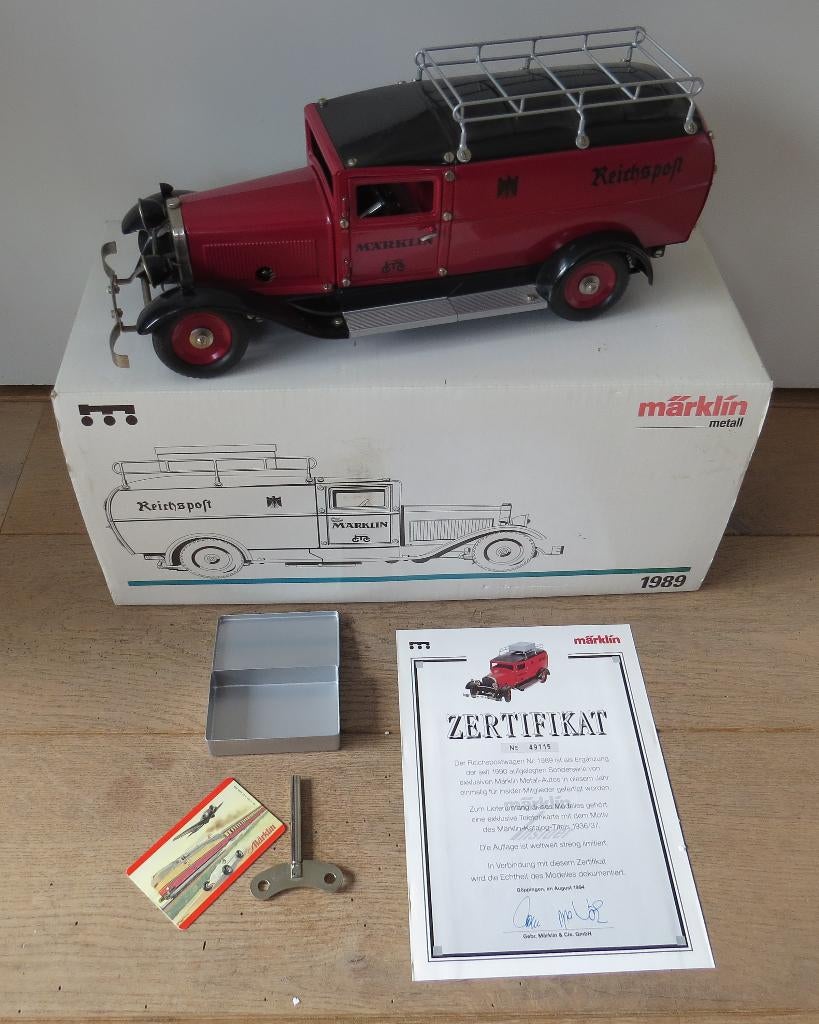 Marklin auto 1989, Ophalen of Verzenden