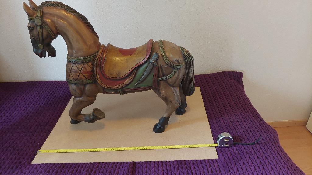 houten paard, Antiek en Kunst, Kunst | Beelden en Houtsnijwerken, Ophalen