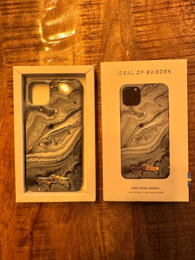 Ideal of Sweden Mint Swirl Marble iPhone 11 pro max Hoesje, Telecommunicatie, Mobiele telefoons | Hoesjes en Frontjes | Apple iPhone
