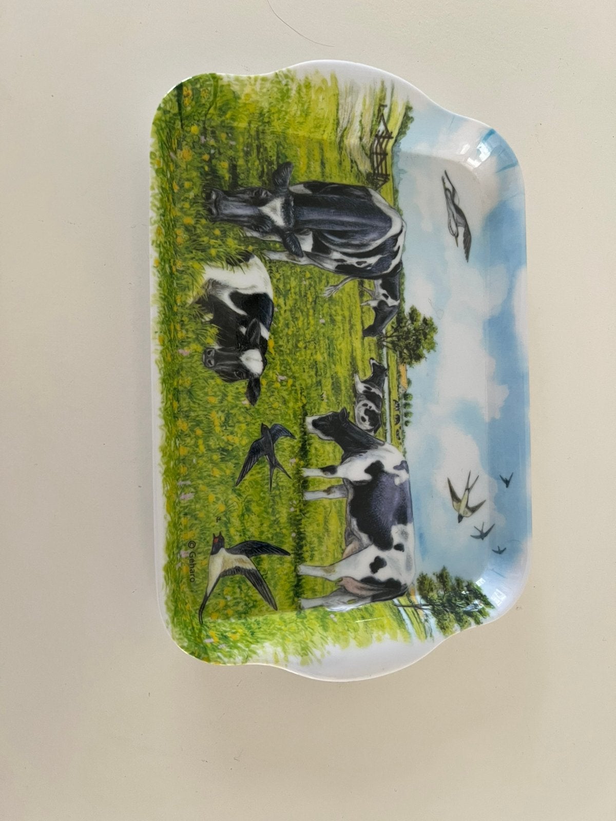 Dienblad - koeien, Ophalen of Verzenden, Nieuw, Glas, Overige stijlen