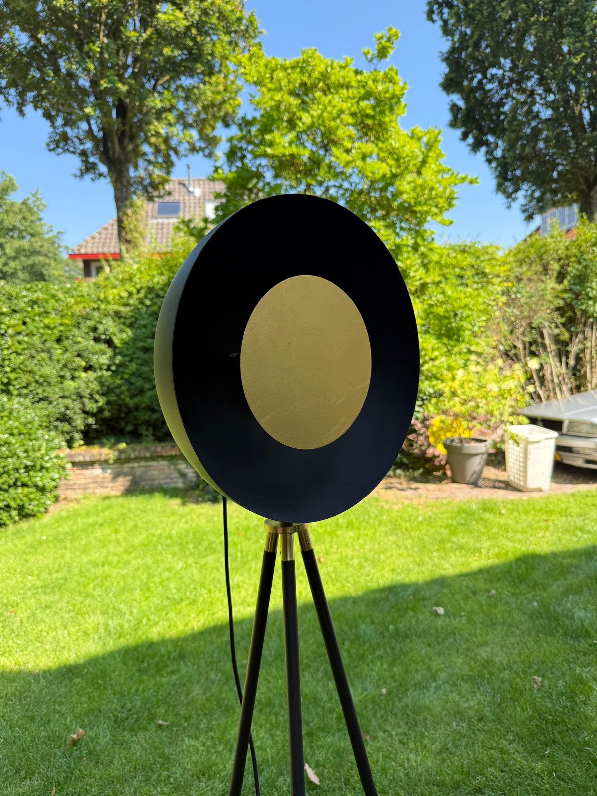 Mooi designlamp, Ophalen of Verzenden, Gebruikt, Metaal, 150 tot 200 cm