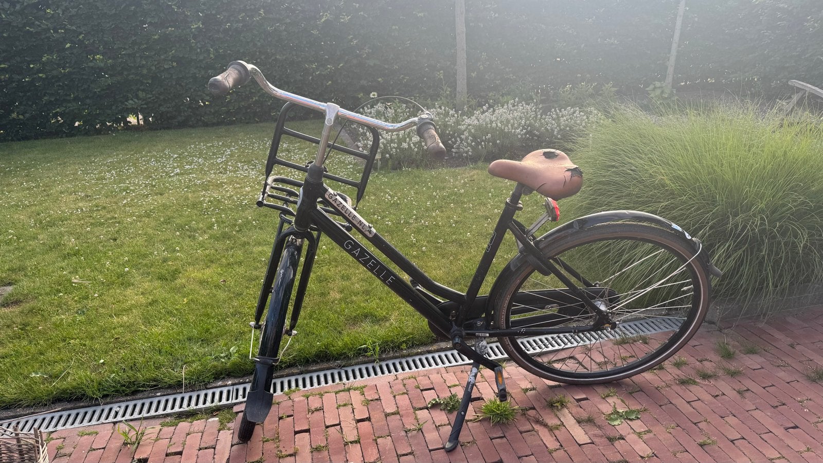 Gazelle stadsfiets met voordrager - Opknapper, Ophalen, Gebruikt, Velgrem, Versnellingen