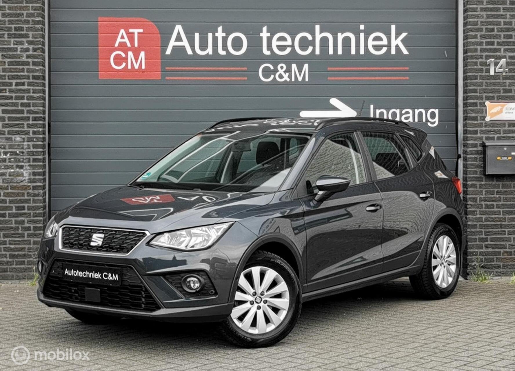 SEAT ARONA 1.0 TGI STYLE/90PK/CAMERA/CARPLAY/DAB/CRUISE/PDC/, Auto's, Seat, Voorwielaandrijving, Dealer onderhouden, Stof, CNG (Aardgas)