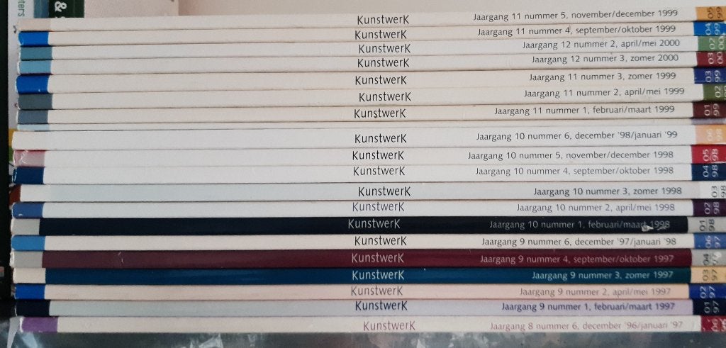 Kunsttijdschriften, Ophalen, Zo goed als nieuw, Sport en Vrije tijd