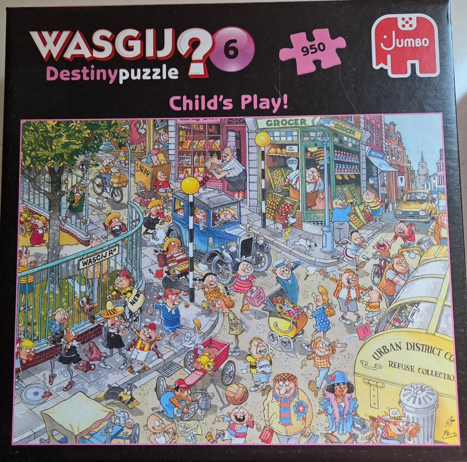 Wasgij Puzzels - Diverse Edities (per stuk), Ophalen of Verzenden, 500 t/m 1500 stukjes, Gebruikt, Legpuzzel