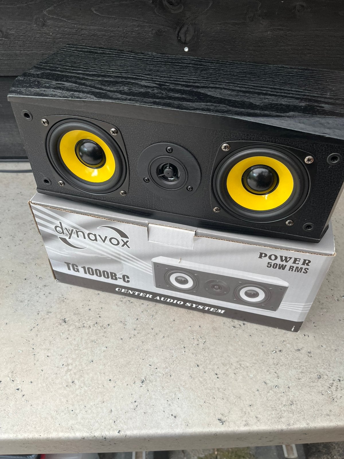 Dynavox center speaker, G, Nieuw, Ophalen of Verzenden, D