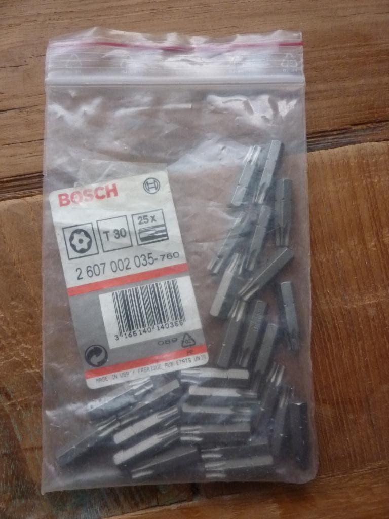 25x T30 torx partij bitjes bitje isotemp tork, Ophalen of Verzenden, Nieuw