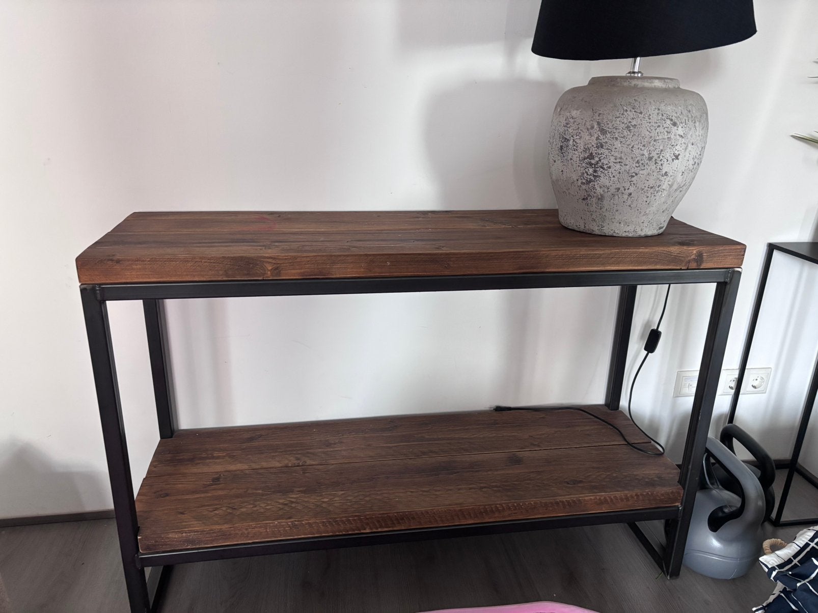 Consoletafel, Ophalen, Gebruikt, 50 tot 100 cm, Rechthoekig