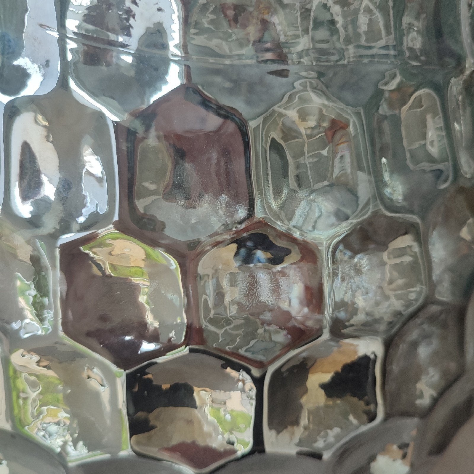 Zware vaas van glas, Ophalen, Overige kleuren, Minder dan 50 cm, Glas