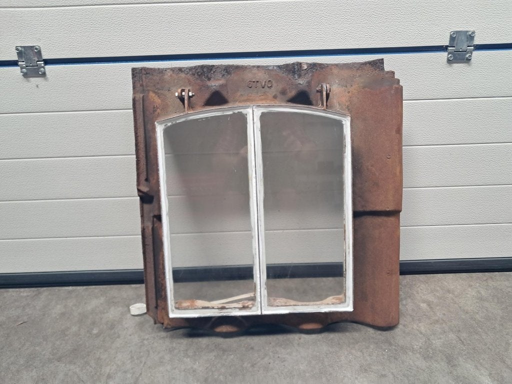 gietijzeren dakraam 6 pans, Doe-het-zelf en Verbouw, Ophalen, Gebruikt, Overige kleuren, Minder dan 5 m²