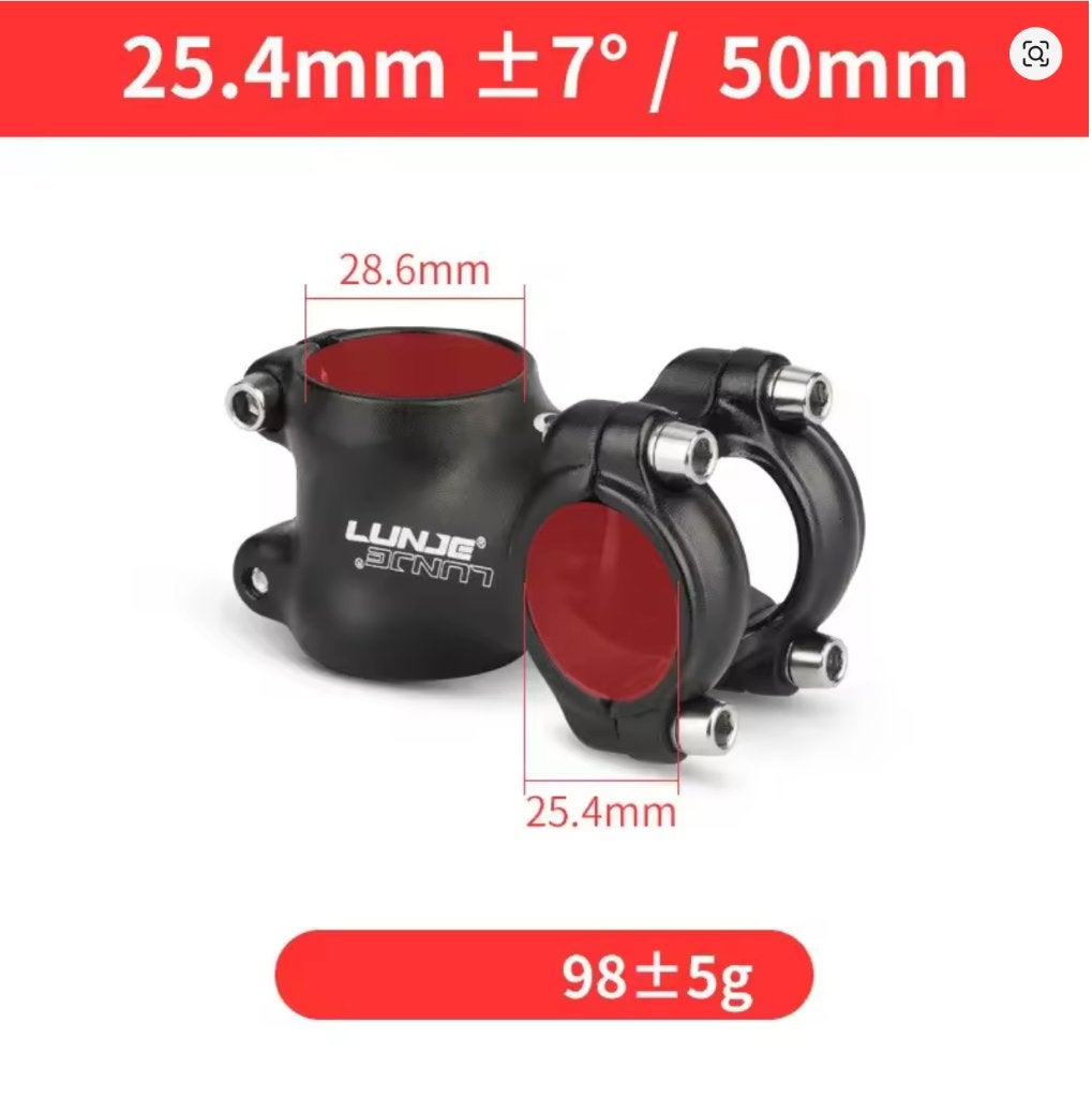 Fiets Stem 50mm 25.4mm 31.8mm, Ophalen of Verzenden, Nieuw