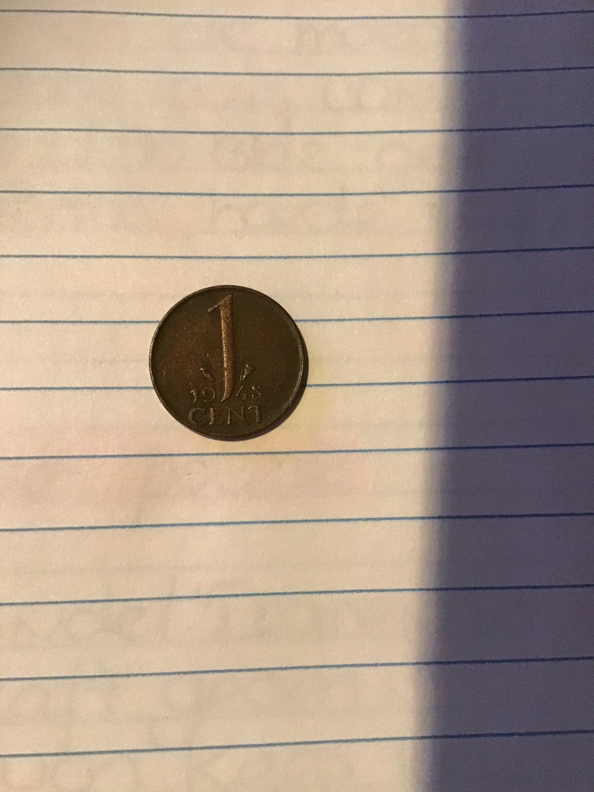 1 cent 1948 wilhelmina, Ophalen of Verzenden