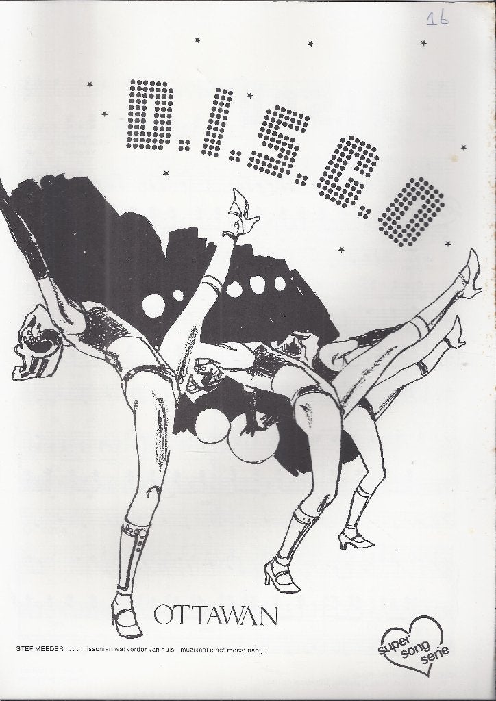 Z7 bladmuziek disco ottawan, Muziek en Instrumenten, Ophalen of Verzenden, Gebruikt, Artiest of Componist, Klassiek