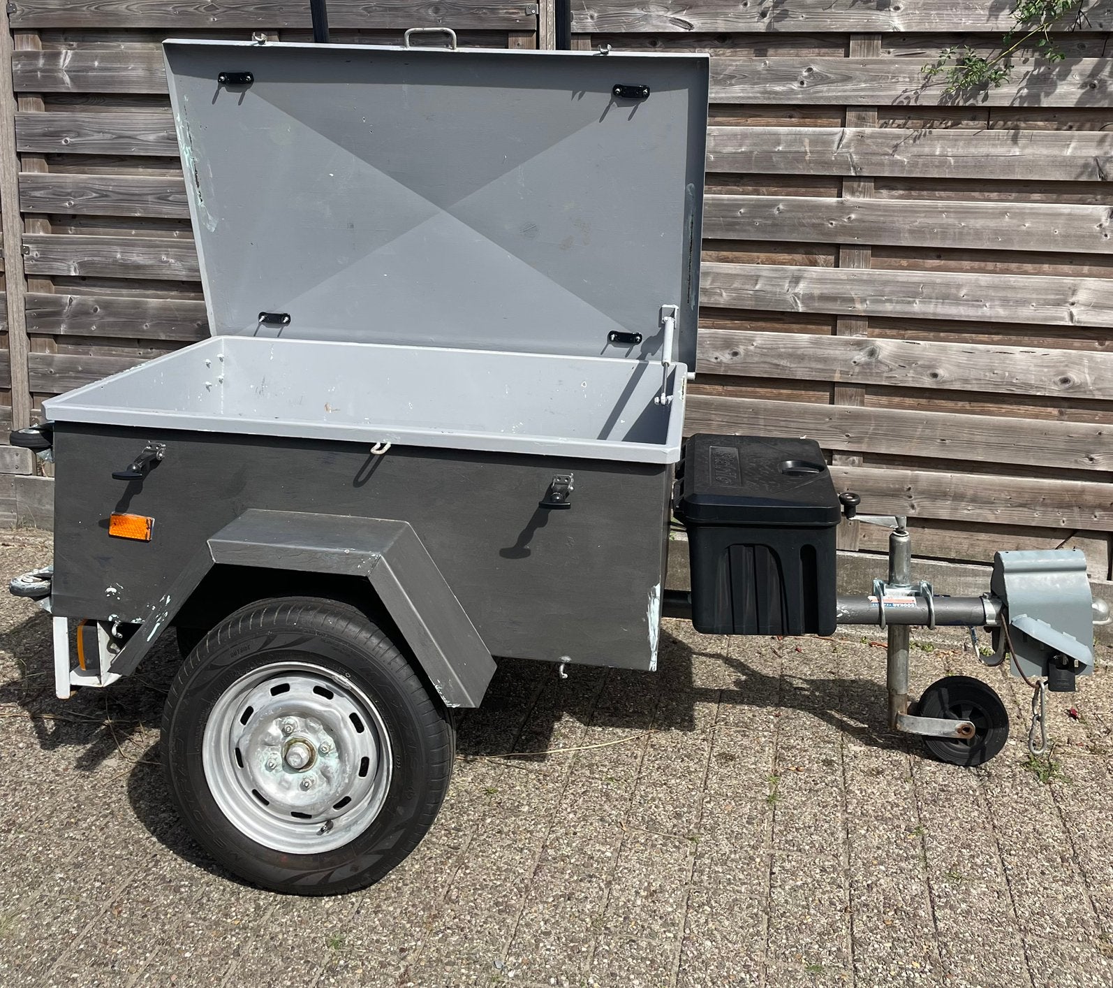Aanhangwagen, Kar, Compact karretje, Reizen, Opbergen, Ophalen, Zo goed als nieuw, Overige onderwerpen