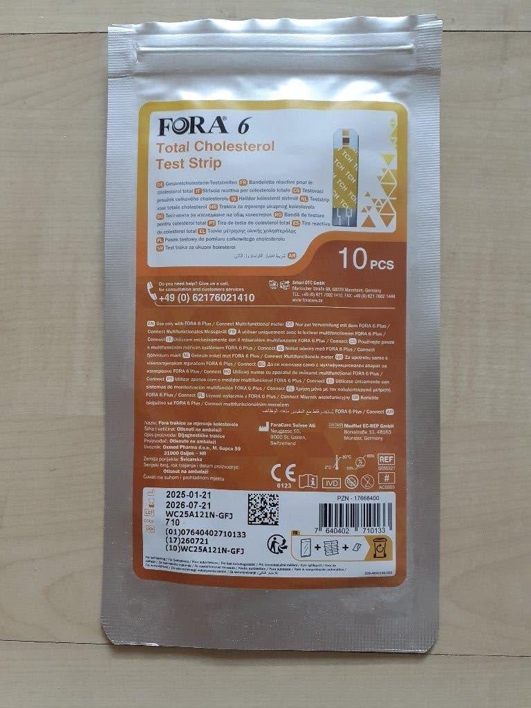 Flora 6 Cholesterol test strips, Diversen, Ophalen of Verzenden, Nieuw
