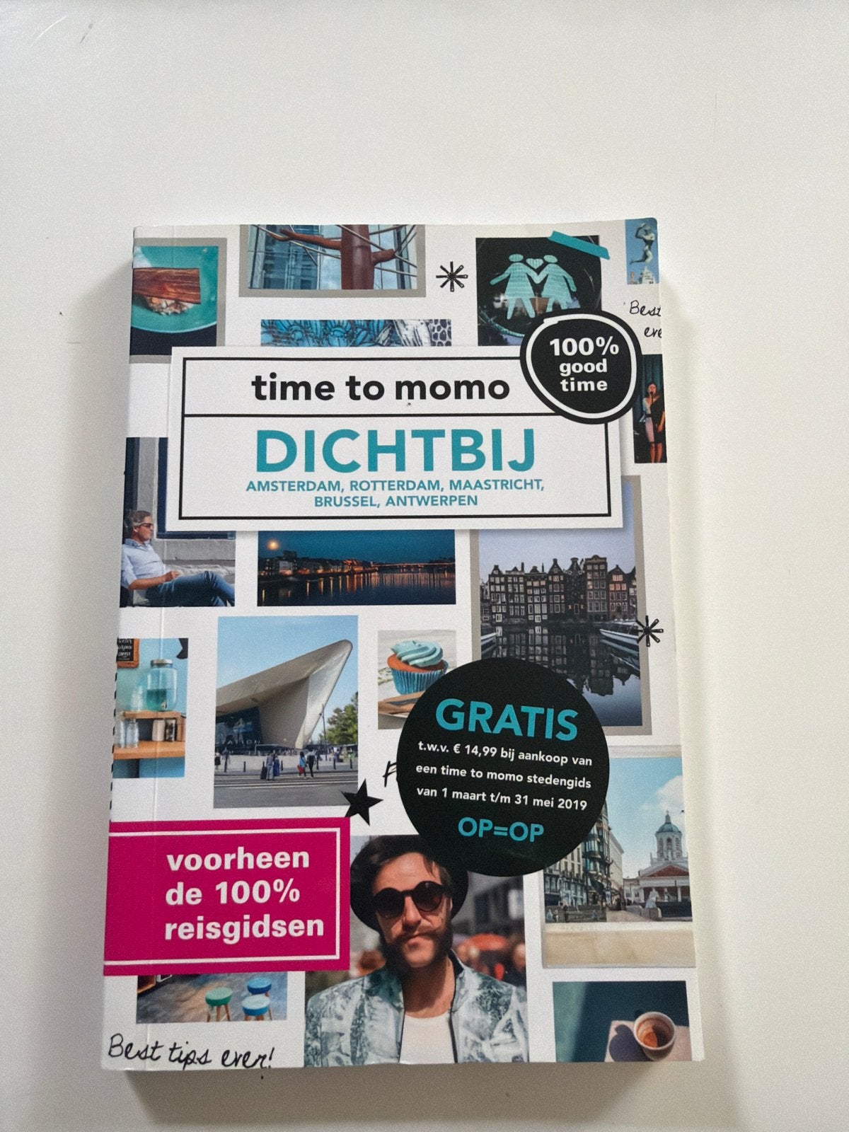 Boek Time to momo Dichtbij: Amsterdam, Rotterdam, Maastricht, Overige merken, Ophalen of Verzenden, Zo goed als nieuw, Reisgids of -boek