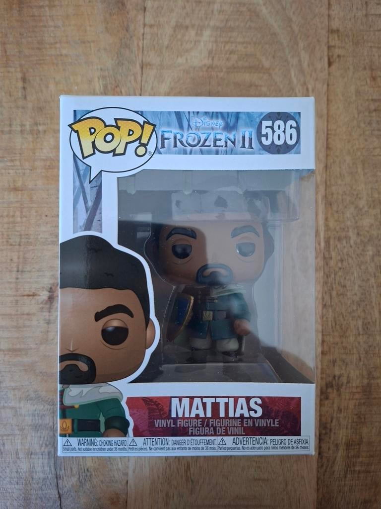 Funko pop Mattias, Frozen 2, Ophalen of Verzenden, Nieuw
