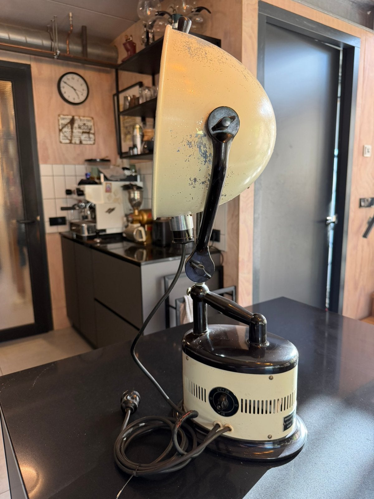 Vintage Hanau Hoogtezon / UV-lamp jaren 30 – Industrieel, Ophalen of Verzenden
