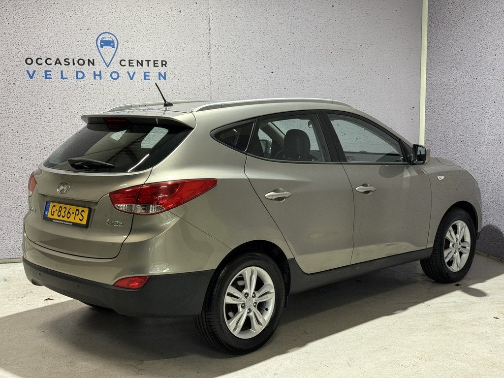Hyundai ix35 2.0i Active // STOELVERWARMING // (bj 2010), Auto's, Hyundai, Stof, Zwart, 4 cilinders, 727 kg
