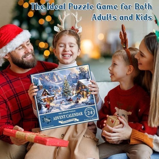 Adventskalender - Adventskalender Puzzel - 1008 Stukjes - Ka, Corvance B.V., Verzenden, Nieuw, Corvancebol@gmail.com