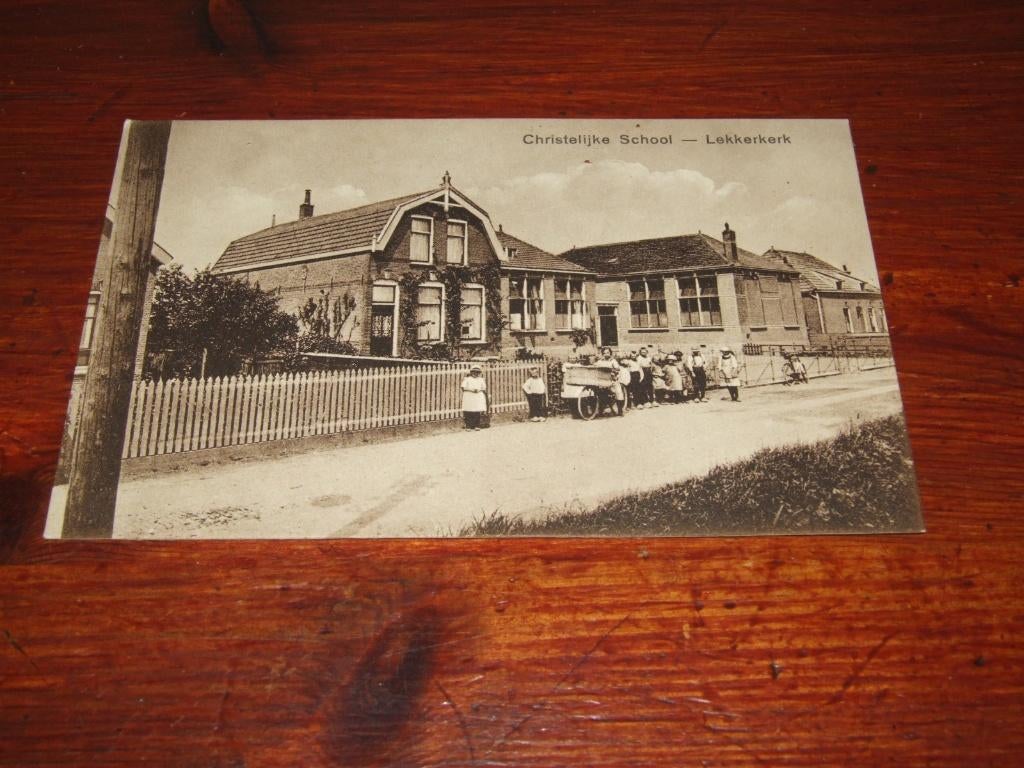 629- CHRISTELIJKE SCHOOL, LEKKERKERK, Verzenden, 1920 tot 1940, Ongelopen, Zuid-Holland