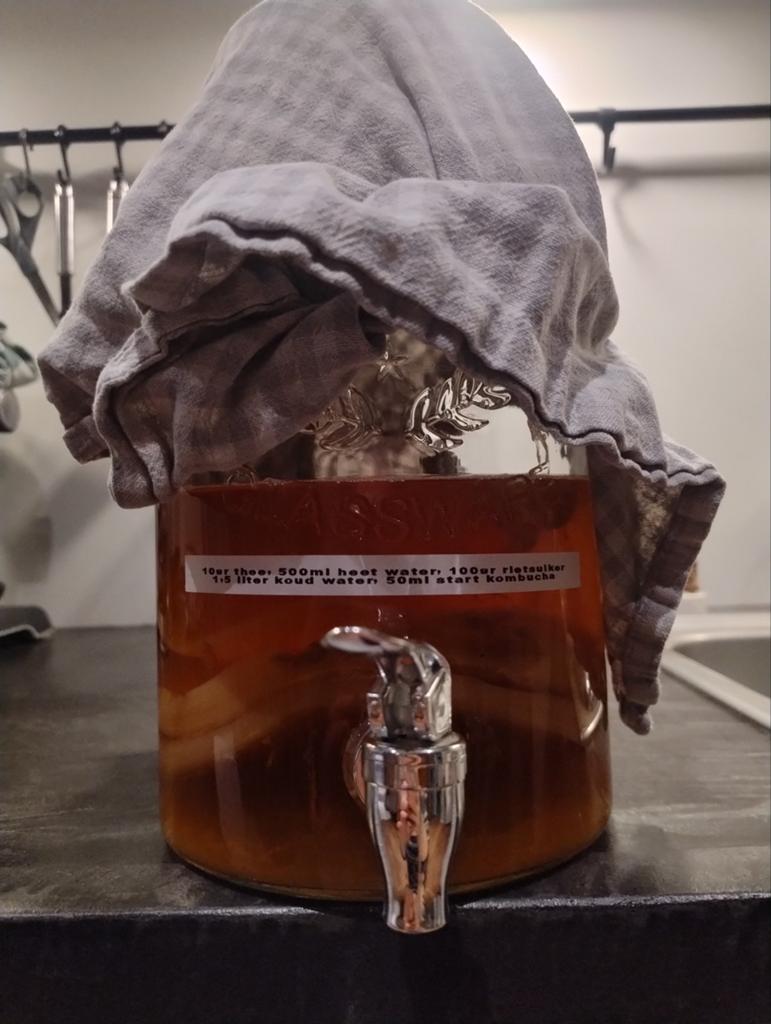 Scoby starter pakket voor kombucha, Ophalen