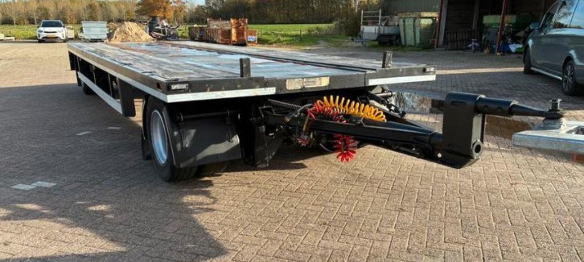 Dieplader voor containers en machines - 20.000 kg laadvermog, Auto diversen, Ophalen, Gebruikt