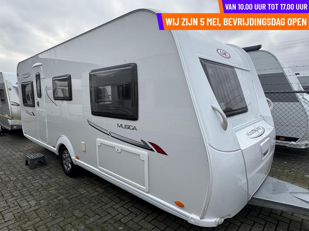 LMC MUNSTERLAND MUSICA 520 D, FRANSBED, MOVER, VOORTENT, Caravans en Kamperen, Caravans, Mover, Rondzit, 7 tot 8 meter, Bedrijf
