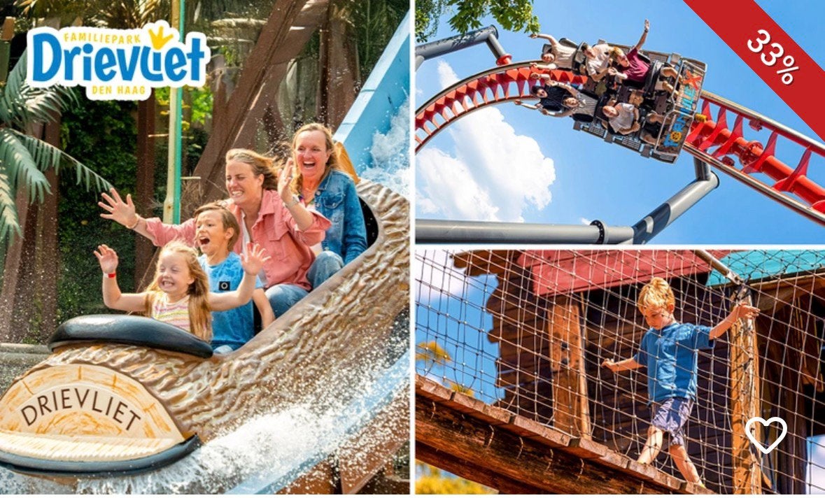 1 kaartje voor Drievliet geldig t/m 8 november, Tickets en Kaartjes, Eén persoon, Ticket of Toegangskaart