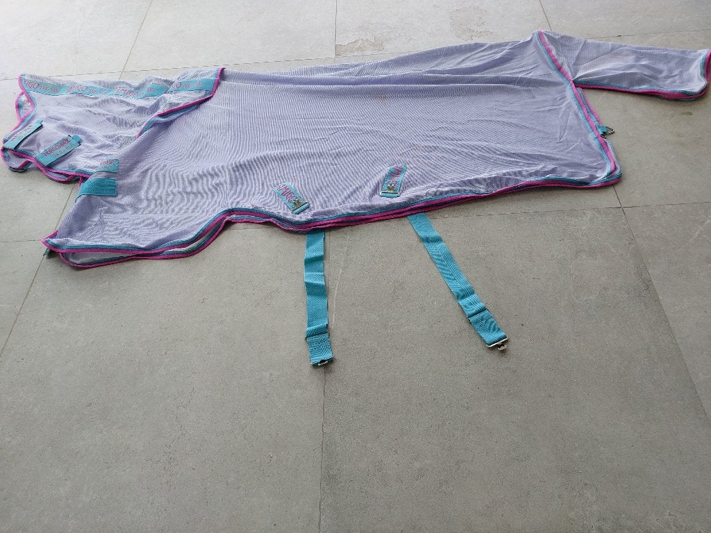 Horseware Bug Rug, maat 5,6", Dieren en Toebehoren, Gebruikt, Vliegendeken, Ophalen of Verzenden, Pony (P)