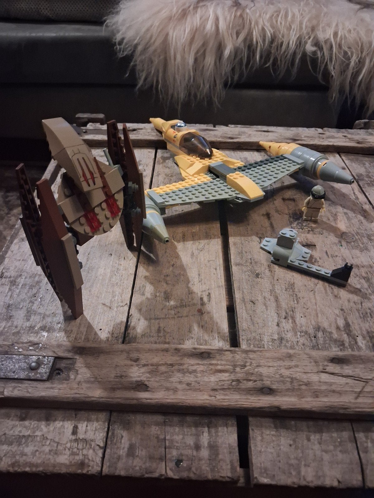 LEGO Star Wars Naboo Starfighter met Minifiguren, Verzenden, Gebruikt