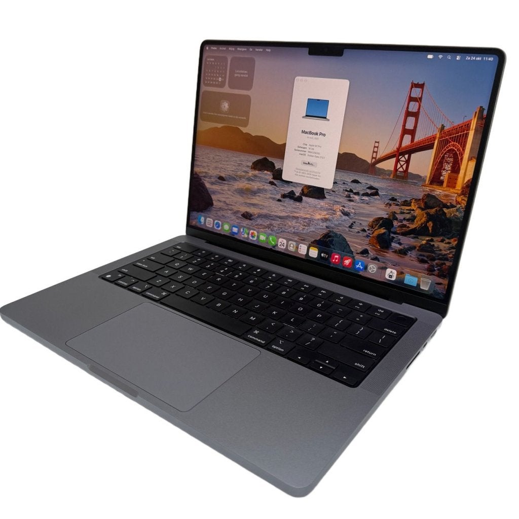 Macbook Pro M1 Pro 16GB 512GB Batt 100% | Met Garantie, Apple, Zo goed als nieuw, Support@apple.com, One Apple Park Way
Cupertino, CA 95014
United States