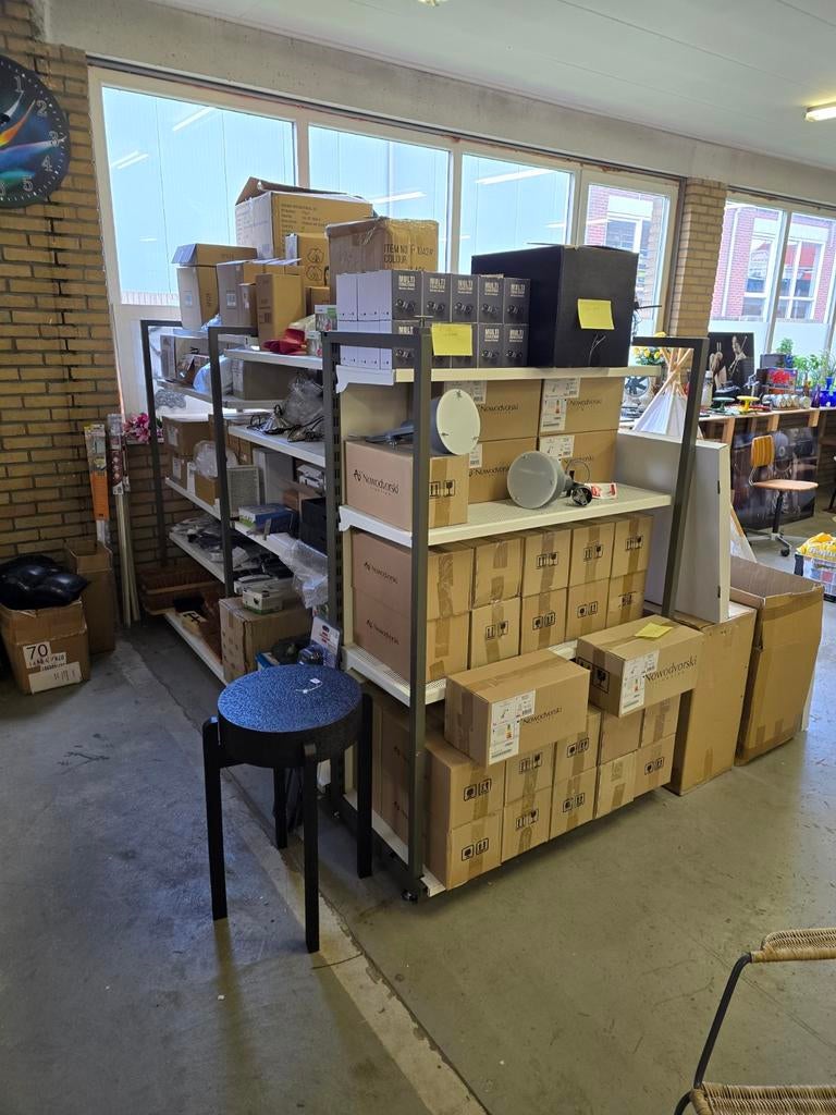 18 meter winkel stelling ( 12 mtr H225 + 6 mtr H155 ), Ophalen, Handelsonderneming Cubran, Info@cubran.nl, Misterstraat 6a