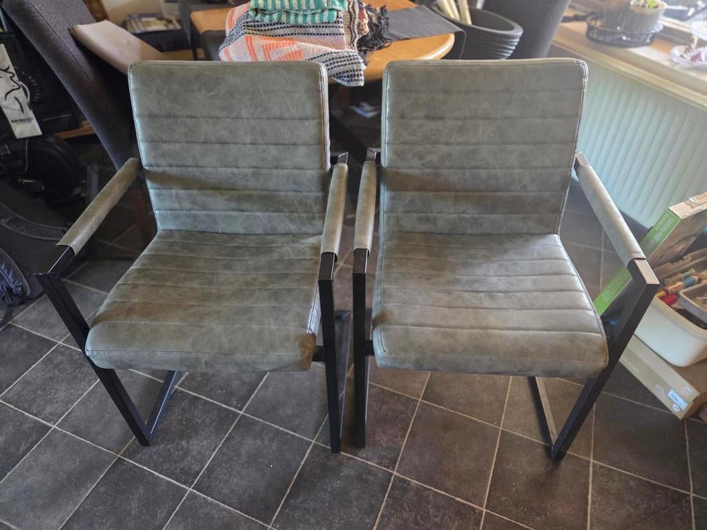 Eetkamer stoelen, Tuin en Terras, Ophalen of Verzenden, Gebruikt, Kunststof