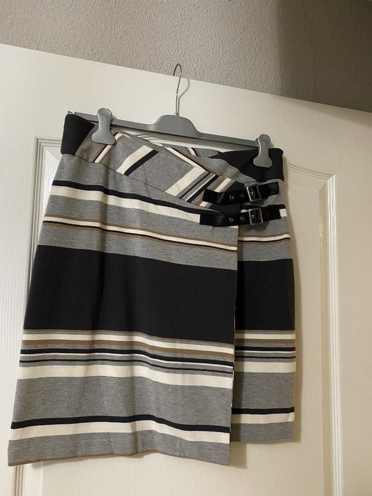 Gestreept La Ligna Rok Maat 42, Kleding | Dames, Rokken, Overige kleuren, Maat 42/44 (L), Ophalen of Verzenden, Zo goed als nieuw