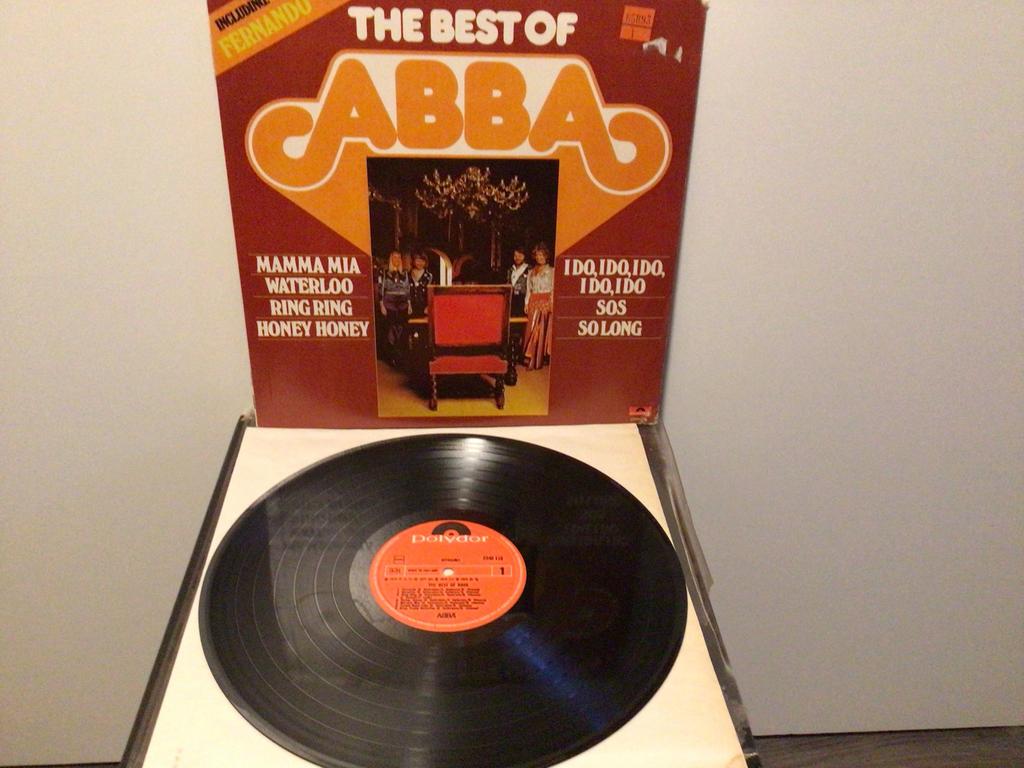ABBA - The Best Of ABBA LP (Polydor), Ophalen of Verzenden, 1970 - 1979, Gebruikt, 12 inch