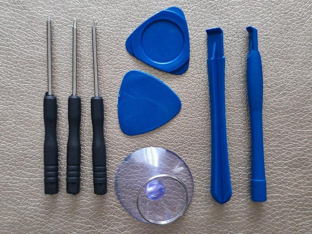Gereedschapsetje - 3 Schroevendraaiers, 4 Pry tools, Zuignap, Ophalen of Verzenden, Nieuw