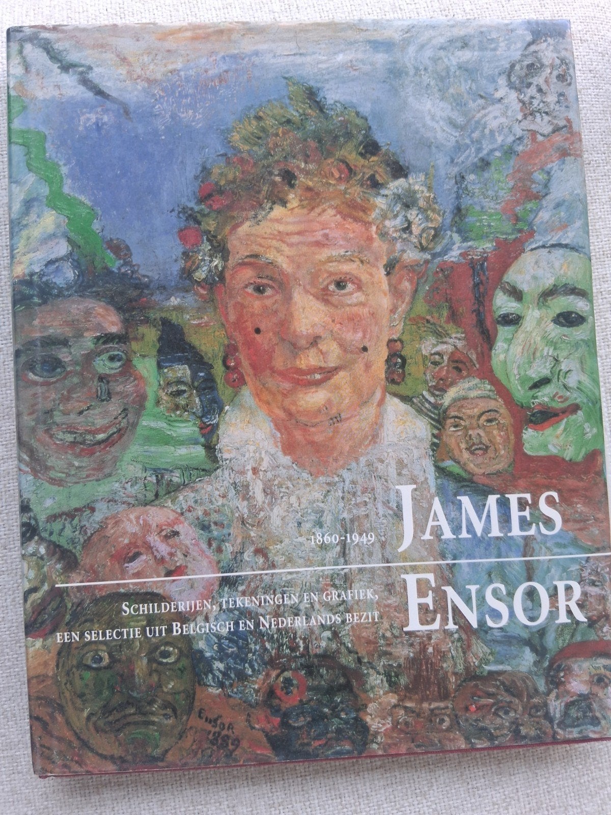 James Ensor: Schilderijen, Tekeningen en Grafiek, Boeken, Ophalen of Verzenden, Zo goed als nieuw, Schilder- en Tekenkunst, James Ensor