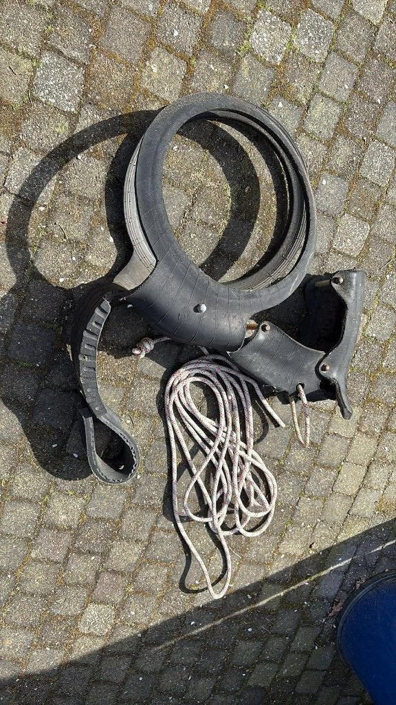 Esschert Design kinderschommel paard, Ophalen of Verzenden, Gebruikt, Schommel