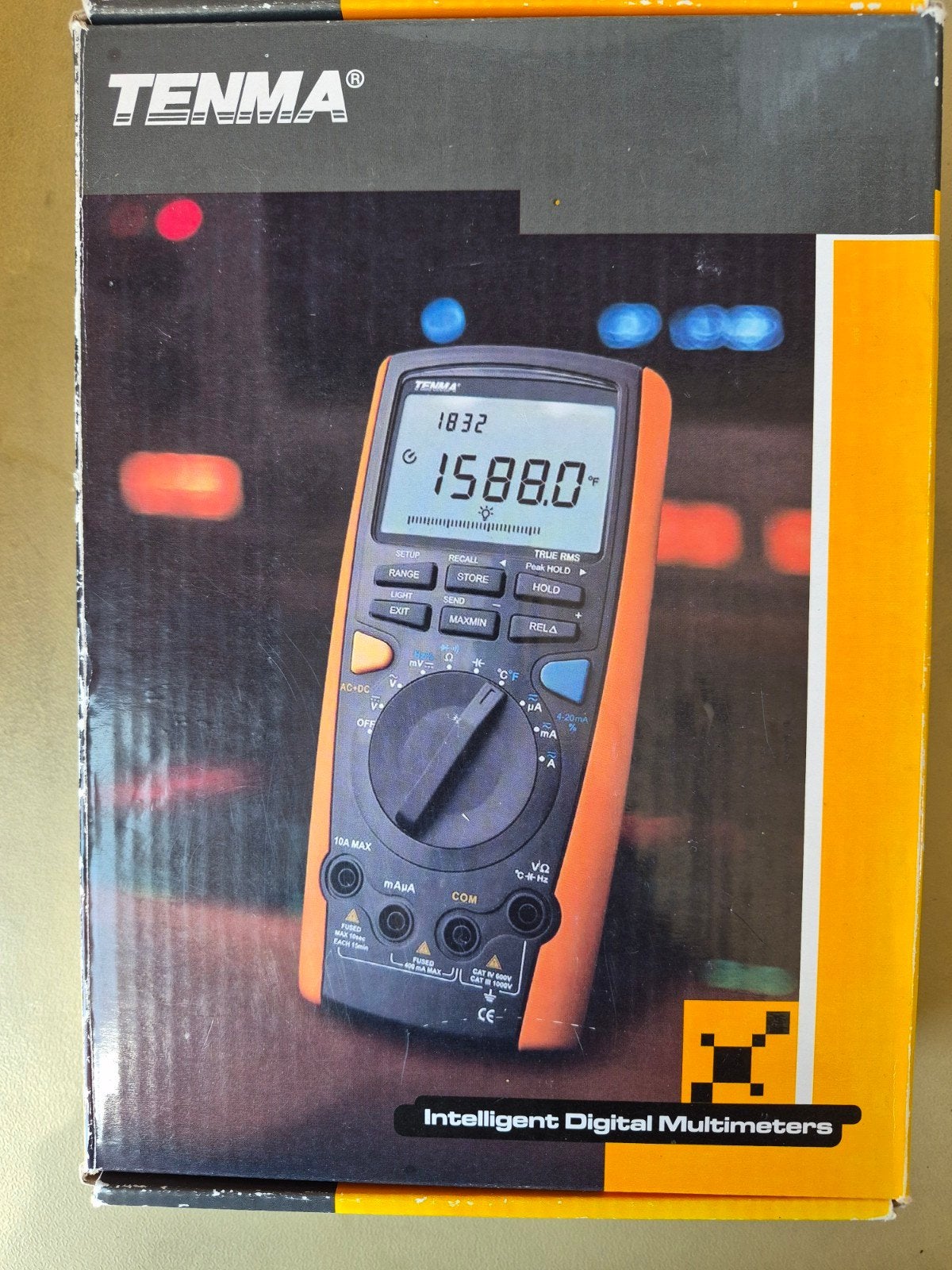 Tenma 72-7732A True RMS Multimeter met accessoires, Ophalen of Verzenden, Nieuw, Elektriciteit