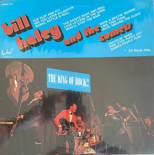 Bill Haley And The Comets – The King Of Rock 2xlp, Ophalen of Verzenden, Gebruikt, 12 inch, Poprock