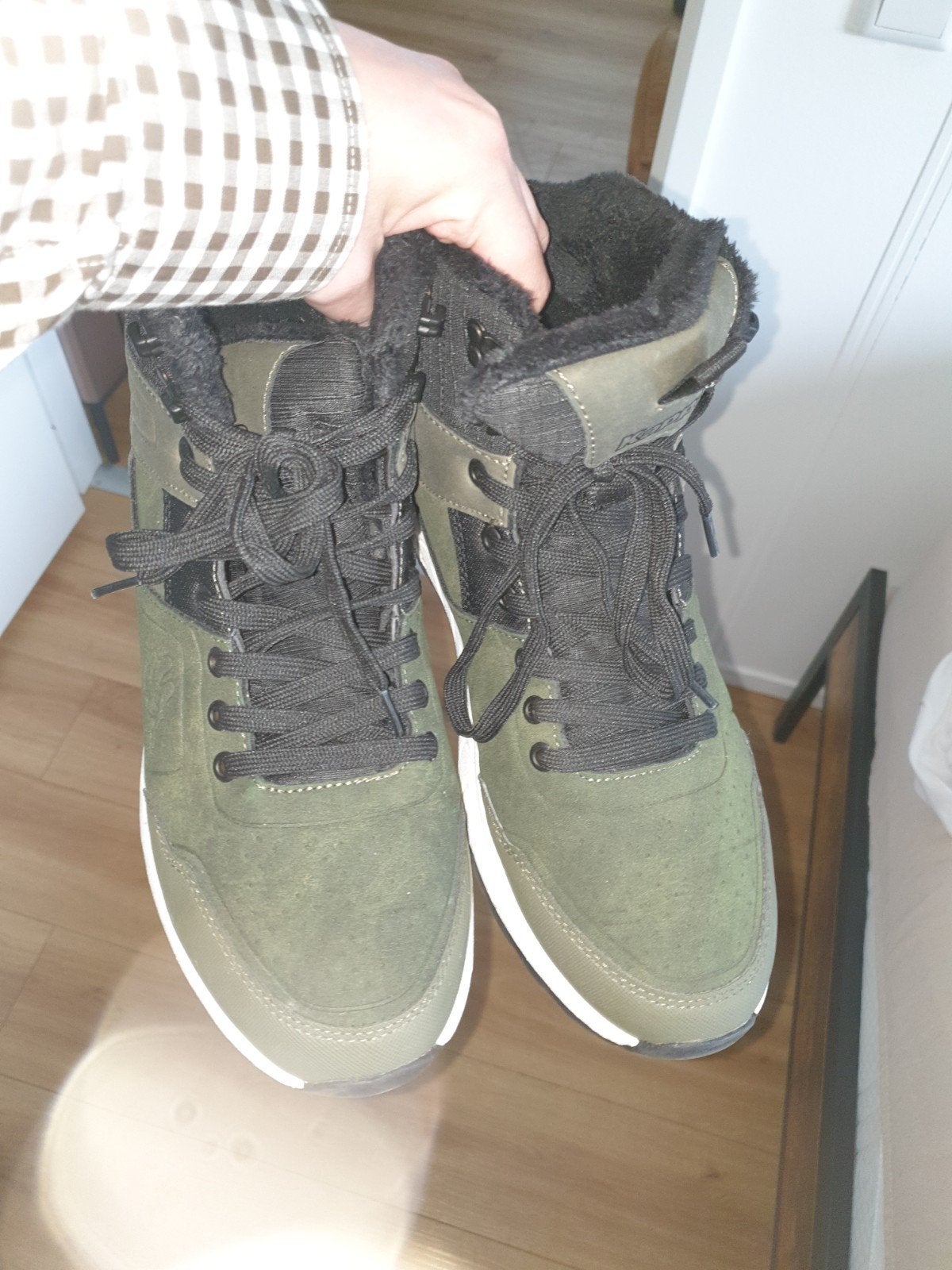 Kappa winter sneakers/boots - maat 46, Kleding | Heren, Schoenen, Zo goed als nieuw, Boots, Overige kleuren, Ophalen