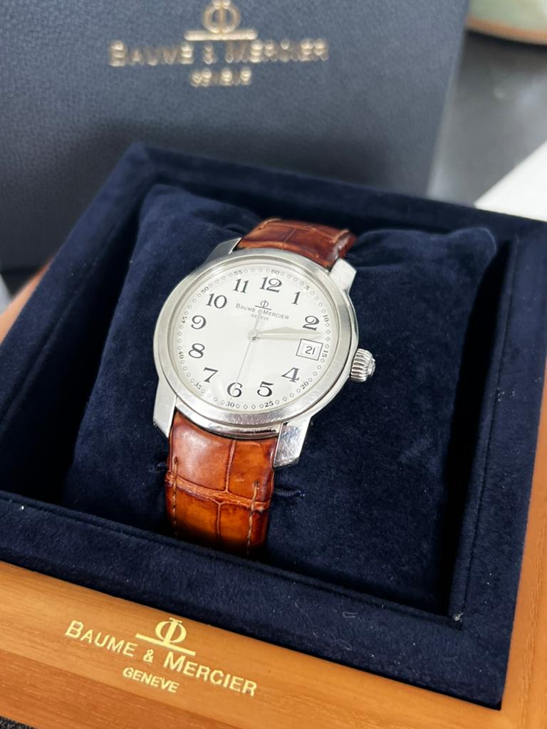 Baum & Mercier horloge, Ophalen of Verzenden, Zo goed als nieuw, Overige merken