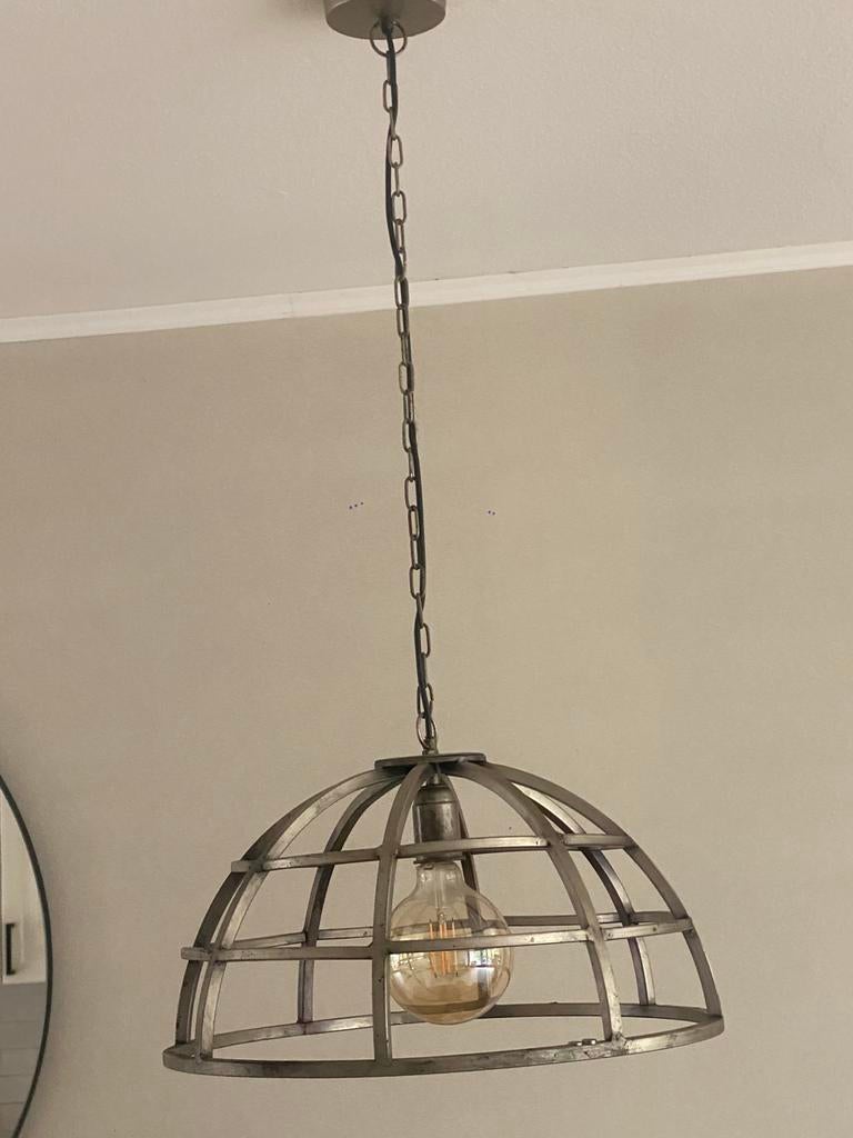Mooie hanglamp, Ophalen of Verzenden, Gebruikt, Metaal