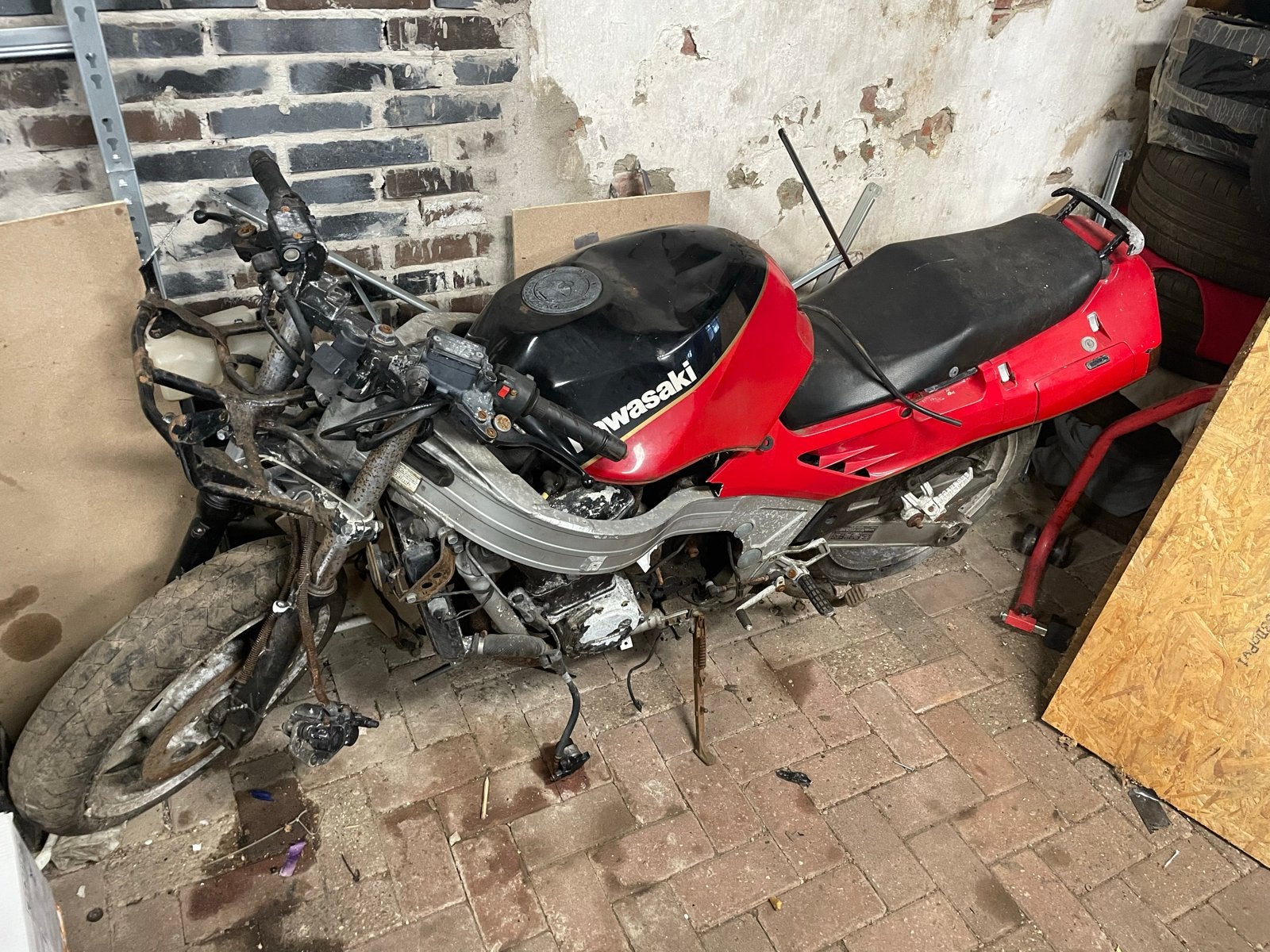 Kawasaki ZX1000 Tomcat onderdelen - diverse, Ophalen of Verzenden, Gebruikt